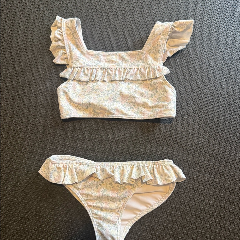Minnow Floral Girl’s Bikini